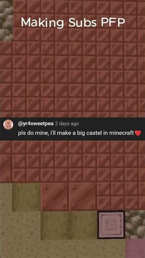 Subscribe Maybe I’ll make yours! #actingchallenge #minecraft #minecraftbuild