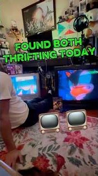 I keep finding Sony #trinitron s at this thrift #crt