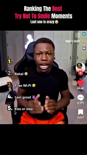 Ranking Best Try Not To Smile Moments