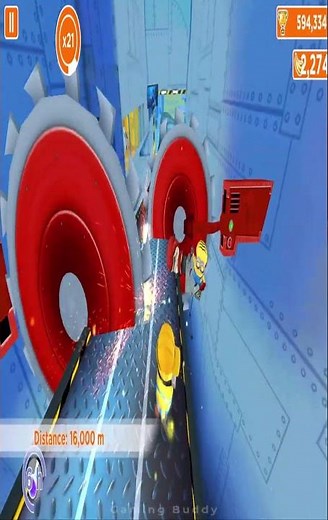 Minion Rush Gru's Lab Red Saw