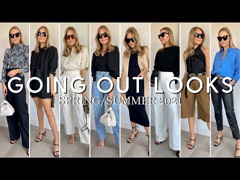 GOING OUT OUTFIT IDEAS - outdoor dining, pub gardens, evening looks, garden parties