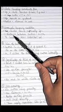 Touching Circles Trick in 59 Seconds! 🔥 | JEE Geometry