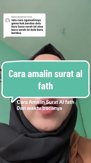 Cara Mengamalkan Surat Al Fath Secara Benar