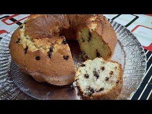 Nice and easy coconut and chocolate chip cake recipe for every day