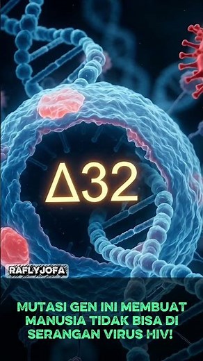 Mutasi Gen ini tidak bisa di infeksi oleh virus HIV! #fakta #medis #viral #fyp #hiv