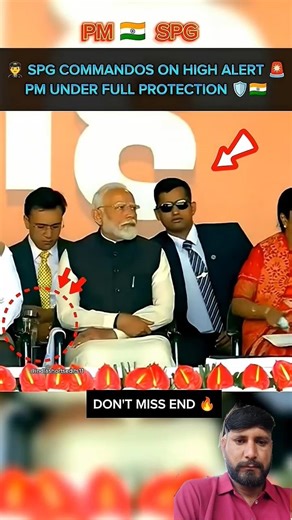 🗿SPG COMMANDOS IN HIGH ALERT MODE 🛡️🚨#pm#viral #shorts #shortsviral