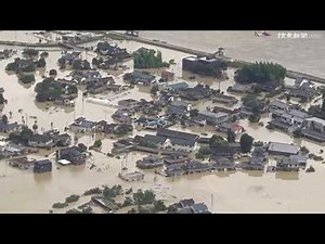 九州で大雨 冠水、土砂崩れ相次ぐ