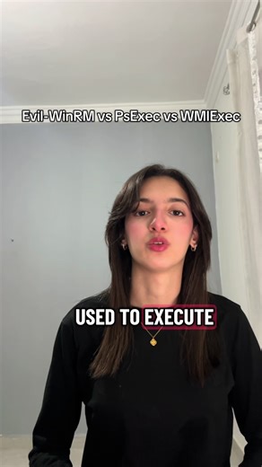 Evil-WinRM vs PsExec vs WMIExec. #Cybersecurity #InfoSec #techtok #activedirectory