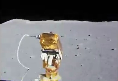 Can any Moon Landing deniers help explain how this Apollo rover scene was filmed in a studio?
