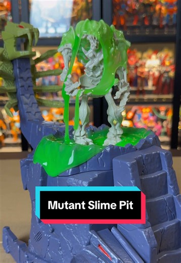 Have you seen the Masters of the Universe 200X Mutant Slime Pit? It was released in 2003 and is still so fun. #200x #mastersoftheuniverse #slime