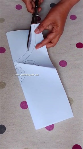 New easy neck design, full cutting tutorial