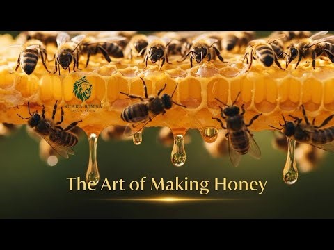 A Closer Look Inside the Honey Bee Hive‼️ #HoneyBees #Beehive #NatureShorts