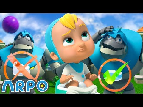 Robot Potty Training 🚽 ARPO Full Episodes | 30 MINS | 2026 Cartoon Collection | Funny Kids Cartoons