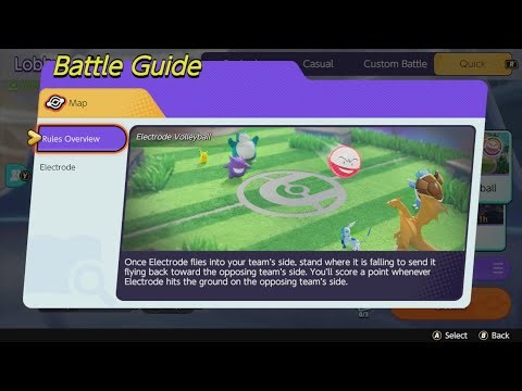 Pokémon UNITE - Electrode Volleyball