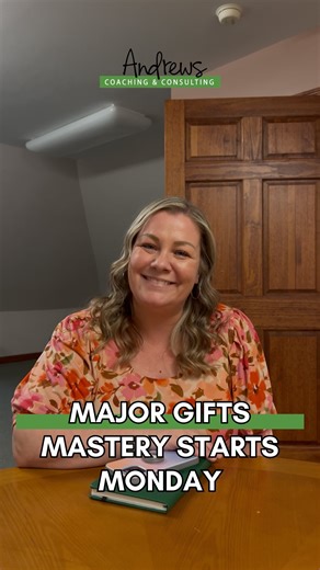 nonprofit growth strategy & fundraising experts on Instagram: "The next online Major Gifts Mastery Cohort begins Monday. Over 8 weeks, participants learn the systems, structure, and focus needed to move individual giving forward in a sustainable way. That includes identifying which supporters are most engaged, using iWave to better understand capacity, and creating a clear, weekly outreach plan your team can actually follow. By the end of the cohort, you will have more than training. You will ha