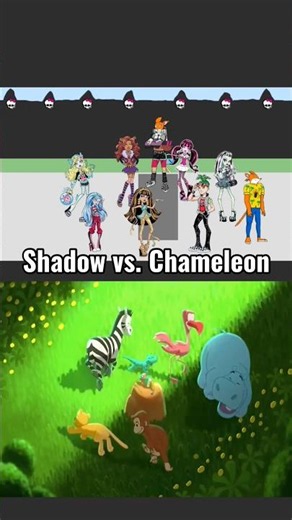 Shadow vs. Chameleon (Curious George)