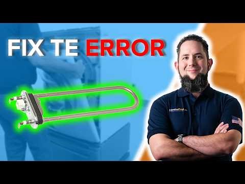 Fix LG Washer TE Error FAST with These Simple Steps