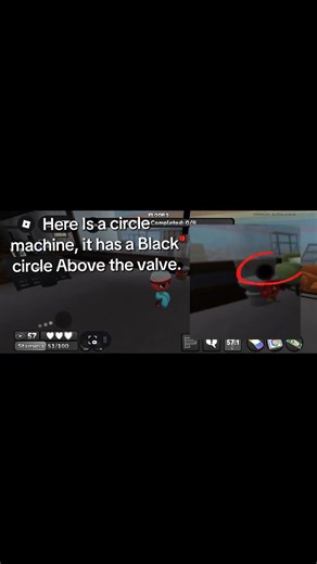 difference between Circle and normal machines #dandysworld #Gigi #machines #fypシ