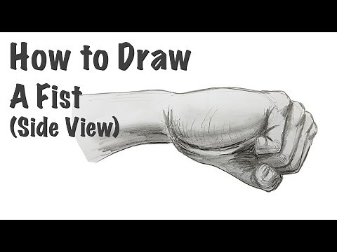 How to Draw a Fist with a View from the Side