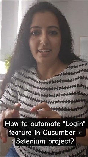 Automate Login Feature -Cucumber+Selenium project #seleniumwebdriver #qaengineer #automationtesting