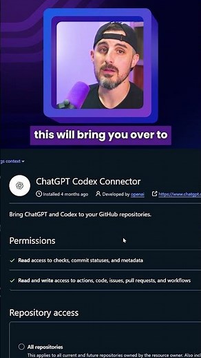 How to Configure Repositories on GitHub (Open AI Codex)