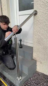 How to install a hand rail
