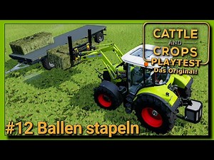 CATTLE AND CROPS PLAYTEST 🚜 Der Stapel Profi ist zurück | Release Gameplay deutsch [s2e12]