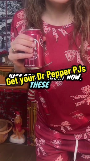 Dr Pepper PJ’s stinking adorable #pj #drpepper #comfy #tiktokshopfinds