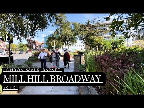 Strolling Through Mill Hill Broadway: Exploring London's Charming Barnet