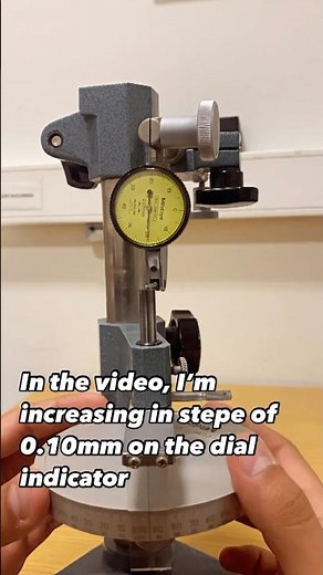 Mitutoyo Dial Indicator Calibration Detailed Explanation #calibration #tech #asmr #shorts #reels