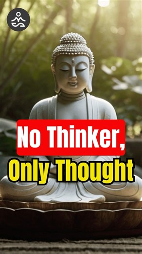 The Mind That Thinks Itself | Buddhist Wisdom on Mindfulness #shorts #nonself #awareness