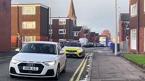Here we have a KIA entering Preston Police Station and a Ford transit custom PTV #999 #police #prestonpolicestation #fyp #POLICECAR