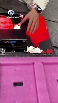 The led panel is very easy to disassemble and reassemble. #ledscreen #leddisplay #leddisplayfactory