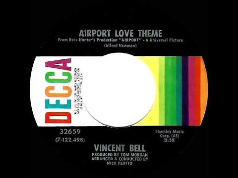 1970 HITS ARCHIVE: Airport Love Theme - Vincent Bell (stereo 45)