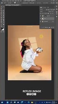 create a mirror reflection in photoshop #adobephoto #photoediting #viral