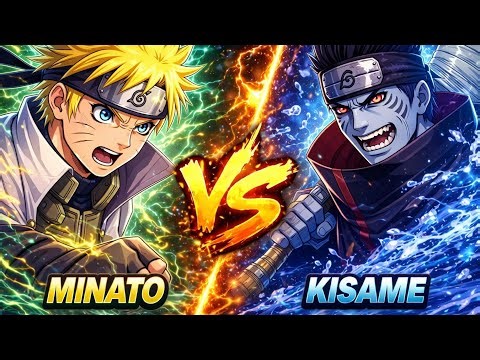 Minato vs Kisame What If The Yellow Flash Fought The Monster Shark Full Fight Breakdown #Naruto