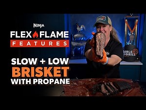 Slow & Low Brisket on the Ninja FlexFlame