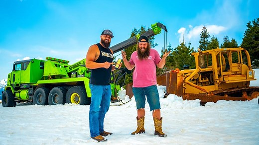 Heavy Wrecker Moves Dozer No One Else Could Touch