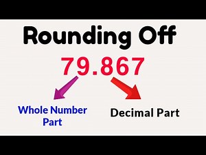 Rounding off the Numbers II Math's Concepts for Kids II Round Off rules in Urdu II Learning Zone.