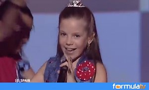 La actuación estelar de María Isabel y su "Antes muerta que sencilla" en Eurovisión Junior 2004