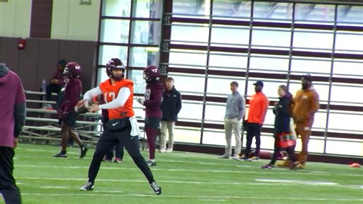 The search for the Hokies starting quarterback pretty much decided in Blacksburg