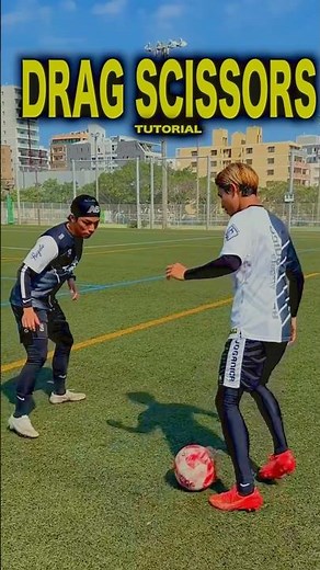 Insane Drag Scissors😱🔥 #DragScissors #footballskills