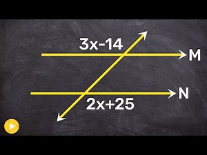Using Alternate exterior angles to prove two lines are parallel