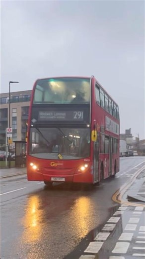 Bus route 291 EN35 SN11BOF Enviro 400 #buses #fortheloveofbuses