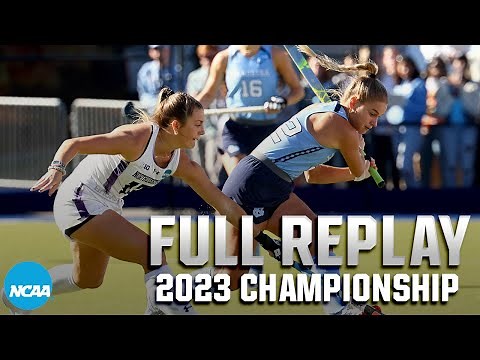UNC vs. Northwestern: 2023 NCAA DI field hockey championship | FULL REPLAY