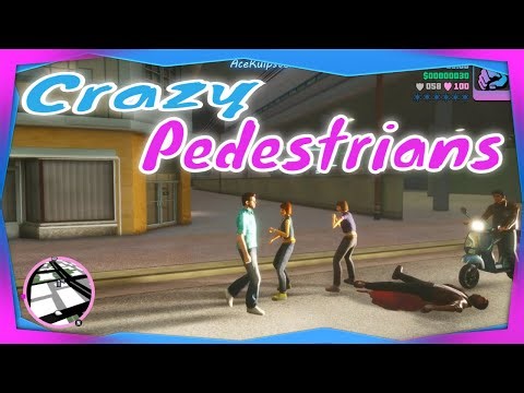 Grand Theft Auto: Vice City - Crazy Pedestrians #2 | The Definitive Edition