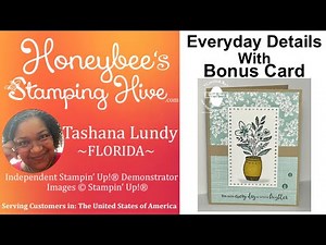 Everyday Details With Bonus Card : Stampin' Up!®