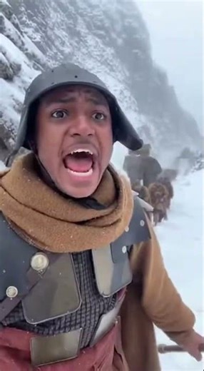 Hannibal Barca crossing the Alps