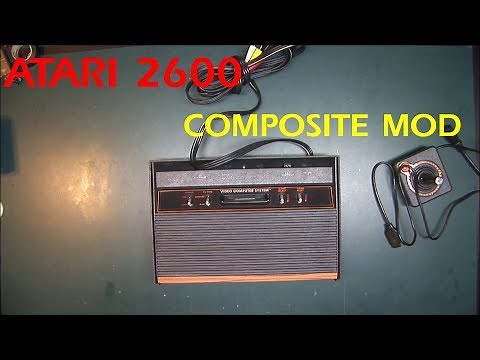 Atari 2600 Composite Mod - Easy to do