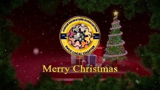 Maligayang Pasko mula sa BSBA Marketing Management! Nawa’y mapuno ng saya, pasasalamat, at bagong inspirasyon ang inyong kapaskuhan. ✨ #TatakSVCC #𝘚𝘝𝘊𝘊𝘔𝘢𝘳𝘬𝘦𝘵𝘪𝘯𝘨𝘔𝘢𝘯𝘢𝘨𝘦𝘮𝘦𝘯𝘵 #merrychristmas2025 | SVCC- Junior Marketing Association Local Chapter